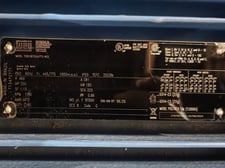 250 HP 1800 RPM Weg, Frame 445/7TS, TEFC BB, 460 Volts, New Surplus