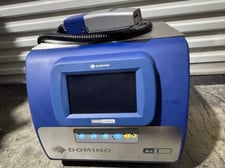 Domino #Ax150i, industrial continuous inkjet (CIJ) production line printer, compact footprint, 2019