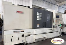 Mori Seiki #NL-2500SY/1250, CNC turning center, long bed, sub spindle, MSX-850IV, 29.7" swing, 3.1" bar, 2011