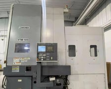 Okuma #VTM-100, CNC vertical turning center with milling & C-Axis, Fanuc 31iMA, 39.37" swing, 2011
