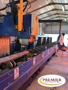 HGG #SPC-1200RB, high accuracy, automated CNC pipe cutting & 3D profiling machine