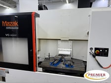 Mazak #VC-500C, CNC vertical machining center, Mazatrol Smooth G Control, 39.3" X, 19.8" Y, 20" Z, 15000 RPM