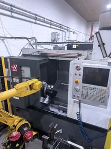 Haas #ST-15, CNC lathe, 16.5" swing, 3-jaw chuck, 2.5" bar, 12" dia., 16" lgth, A2-6, 4000 RPM, 20 HP, 12