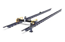 HSG #GFA-Series, Fiber Laser Cutting Machine, 39.4' x 9.8' Cutting Format, 120 MPM, 6-30 kW Power