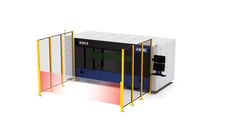 HSG #X-Series, 2D/Flat Laser Cutting Machine, 60" width x 120" L Processing Format, 1.5G Acceleration, 394