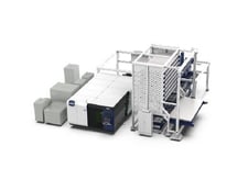 Automation System, HSG #Store-Series, for Sheet Metal/Laser Lines, 200-1200 kg Loading Weight, 118" x 59" /