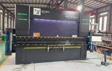 242 Ton, Rytech #Force-1-HE-2204, CNC Hydraulic Press Brake, 8-Axis, 13' Overall length, 140" Between