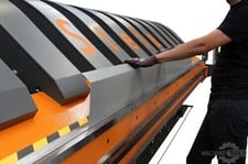 126" Stefa #VH315, CNC Folding Machine, (4) Arms, 16 gauge max Thickness, 3 mm Cut capacity, 3 kW