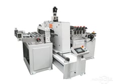 Stefa #PRR10, Coil Punching Line, 29.5" max Width, 12 gauge max Thickness, (7) 125 mm diameter Rolls, 40 Ton