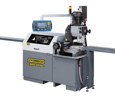 4.5" Hydmech #C350-2CNC, Automatic Vertical Column Cold Saw, 12"-14" Blade Size, 3.5 HP, 12-120 RPM