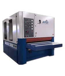 Apex #3000-Series, Dry Metal Machines, Deburring & Finishing Machines, 1 to 4 Heads, 25"-64" Belt width