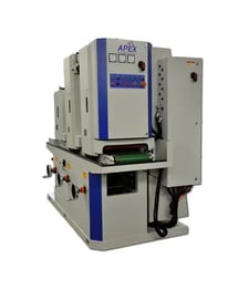 Apex #2000-Series, Wet Metal Machines, Deburring & Finishing Machines, 1 to 4 Heads, 19"-52" Belt width