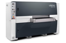 Lissmac #SBM-M-S2, Grinding & Deburring Machine, 1000/1500 mm Work width, 0.5-50 mm Material thickness, 4 MPM