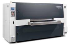 Lissmac #SBM-XL-G2S2, Grinding & Deburring Machine, 1500 mm Work width, 0.5-120 mm Material thickness, 4 MPM