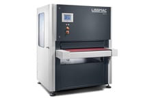 Lissmac #SMD-123-RE, Grinding & Deburring Machine, 950 mm Work width, 1-50 mm Material thickness, 8 MPM