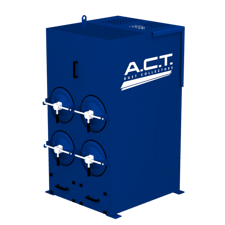 3000 cfm ACT #LaserPack-4, Dust Collector, (4) Nanofiber Cartridge Filters