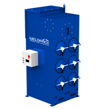 4500 cfm ACT #WeldPack-6, Dust Collector, (6) Nanofiber Cartridge Filters
