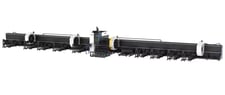 HSG #TLS, High-Speed Fully Automatic Laser Cutter, w/4+1 Chuck Structure
