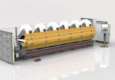 126" -331" Stefa #VHB-Series, Double Folder, 14 gauge Thickness capacity, 15-1250 mm Backgauge Range