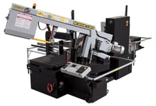 20" x 30" Hydmech #M20A-120, Automatic Horizontal Pivot Band Saw, 1.5" x 246" Blade, 35" H Table, 50-350 SFM