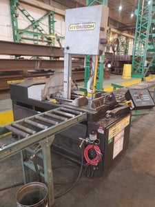 18" x 22" Hydmech #VW-18, Vertical Band Saw, 1" width x 162" L x 0.35" thick Blade, 3 HP, 2020