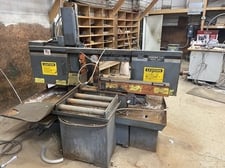 14" x 20" HEM #Twister, Horizontal Band Saw, 1.25" width x 180" L x 0.042" thick Blade, 18" Wheel Size, 5 HP