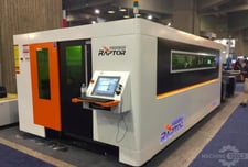 Ermaksan #Fibermak-Raptor, Fiber Laser Cutter, 60" width x 120" L Sheet Size, 2800 IPM, 2 kW Power, 2019