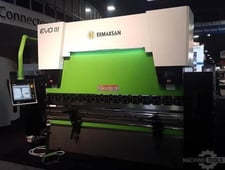 150 Ton, Ermaksan #EVO-III, Press Brake, 6-Axis, 122" Overall length, 2018