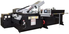 18" x 22" Hydmech #V-18APC-60-60, Automatic Vertical Band Saw w/Two-Way Miter, 1.25" x 203" Blade, 44" H