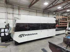 Piranha #L-510, Laser Cutter, 60" width x 120" L Sheet Size, 3150 IPM, 2 kW Power, 2018