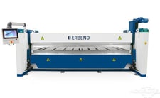 126" Erbend #MFAS-3230, Folding Machine, 0.118" max Thickness, 2020