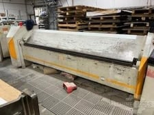 124" RAS #61.31, Folding Machine, 11 gauge max Thickness, 1996