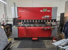 110 Ton, Amada #RG-M2-1003, Press Brake, 118.1" Bend length, 100.4" Between Housings, 3.94" Stroke, 14.57"