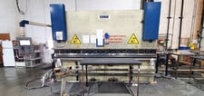132 Ton, Ermaksan #CNC-AP-2600-120, Press Brake, 6-Axis, 102" Overall length, 82" Between Housings, 10.8"