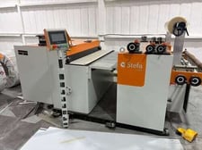 61" x .059" Stefa #LCAS-1.5, Cut-to-Length Line, 79 mm Straightener Roll, (3) 180 mm diameter Slitting