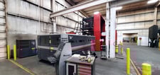 Amada #FOL-3015-AJ, Laser Cutter, 60" width x 120" L Sheet Size, 0.875" Material Thickness, 9449 IPM, 4 kW