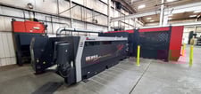 Amada #LCG-3015-AJ, Laser Cutter, 60" width x 120" L Sheet Size, 4724 IPM, 6 kW Power, 2016