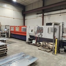 Bystronic #ByLaser-6000, Laser Cutter, 8' width x 20' L Sheet Size, 1" Material Thickness, 16 kW Power, 2011