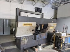 22" x 22" Hydmech #H-22A, Horizontal Band Saw, 2" width x 270" L Blade, 40-300 SFM, 10 HP