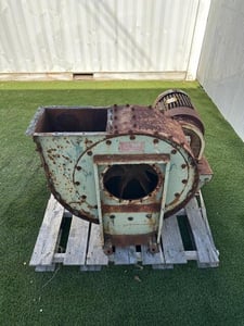 Lummus #HF-136, Centrifugal Blower, 22" diameter, 8-1/4" width, 12-1/4" inlet, 15 HP, 1760 RPM, 575 Volt