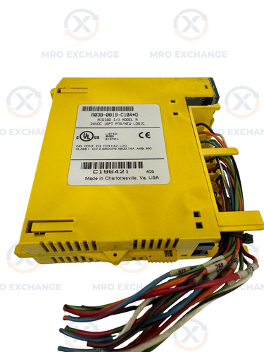 Fanuc I/O Module A03B-0819-C104#D 24V DC m00493