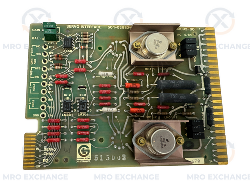 Giddings & Lewis Electronics Servo Interface Board 501-03882