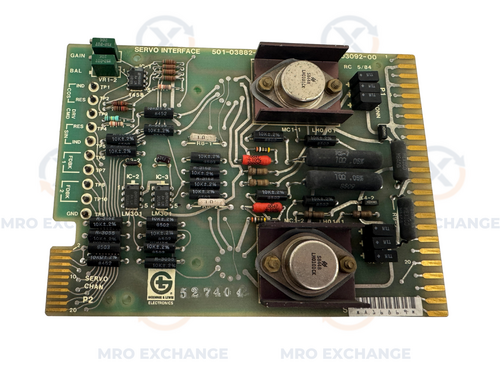 Giddings & Lewis and Lewis Servo Interface Circuit Board 501-03882-00 / 502-03092-00 m00552