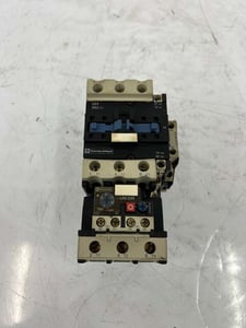 Telemecanique (Schneider Electric) Motor Starter Contactor Assembly LC1D80 / LX1D6L6 / LA1DN / LR2 D3357