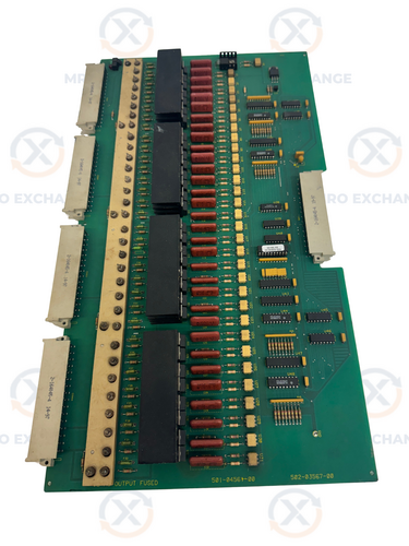 Giddings & Lewis 32 Allis-Chalmers Output Board Fused 501-04561-00 / 502-03567-00 120 AC