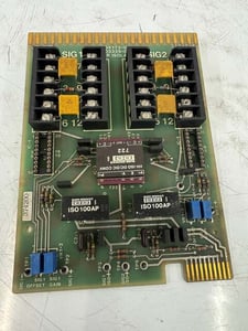 Giddings & Lewis and Lewis Linear Isolator Circuit Board 501-04172-00 / 502-03326-00