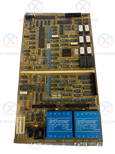Giddings & Lewis Operator Station Board 501-04305-00 +19V to +35V DC
