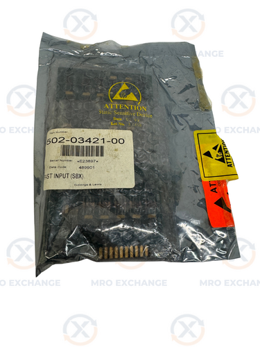 Giddings & Lewis and Lewis Fast Input SBX Board 502-03421-00