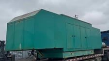 440 KW Cummins #625GFJB, Natural gas generator set, 440 hours, 803 HP @ 1800 RPM, GTA38 engine, sound