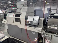 Citizen #L20, CNC Swiss typew screw machine, 5-Axis, 0.787" workpiece diameter, 7.874" workpiece length